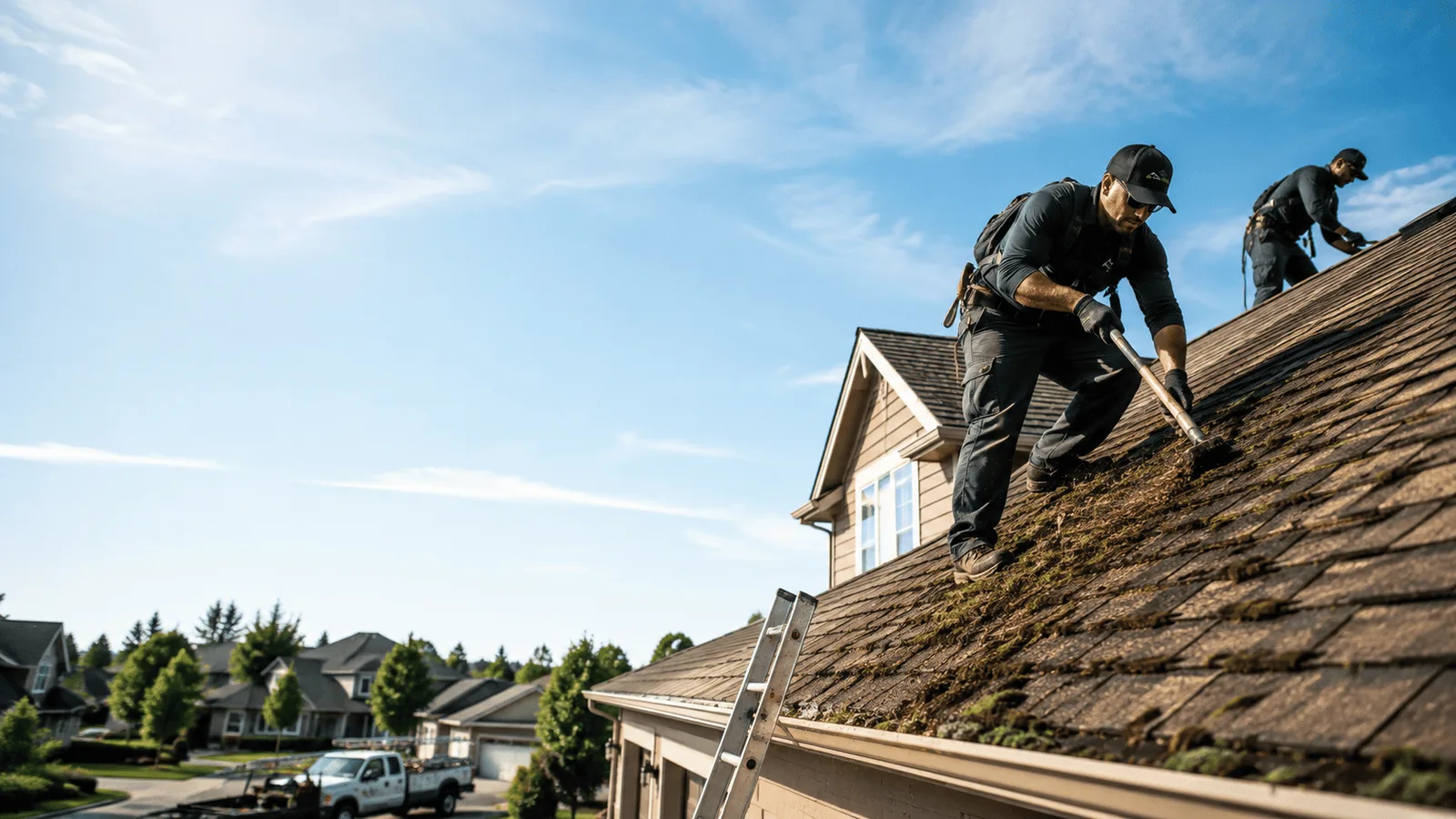 Roof Moss Removal in Closplint, KY near me